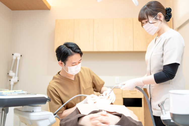 痛みに配慮した優しい治療